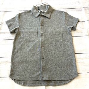 🆕NWT Little Parni Gray Polo